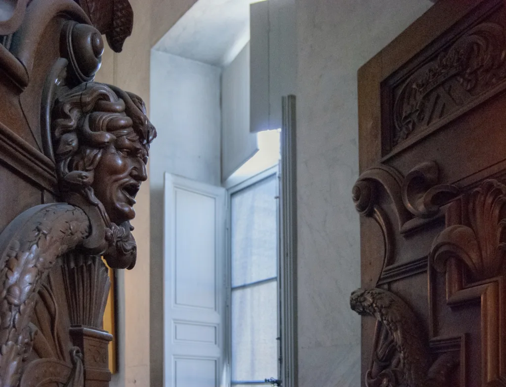 Photograph from the Palace of Fontainebleau.