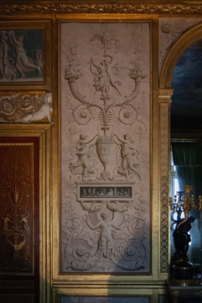 Photograph from the Palace of Fontainebleau.