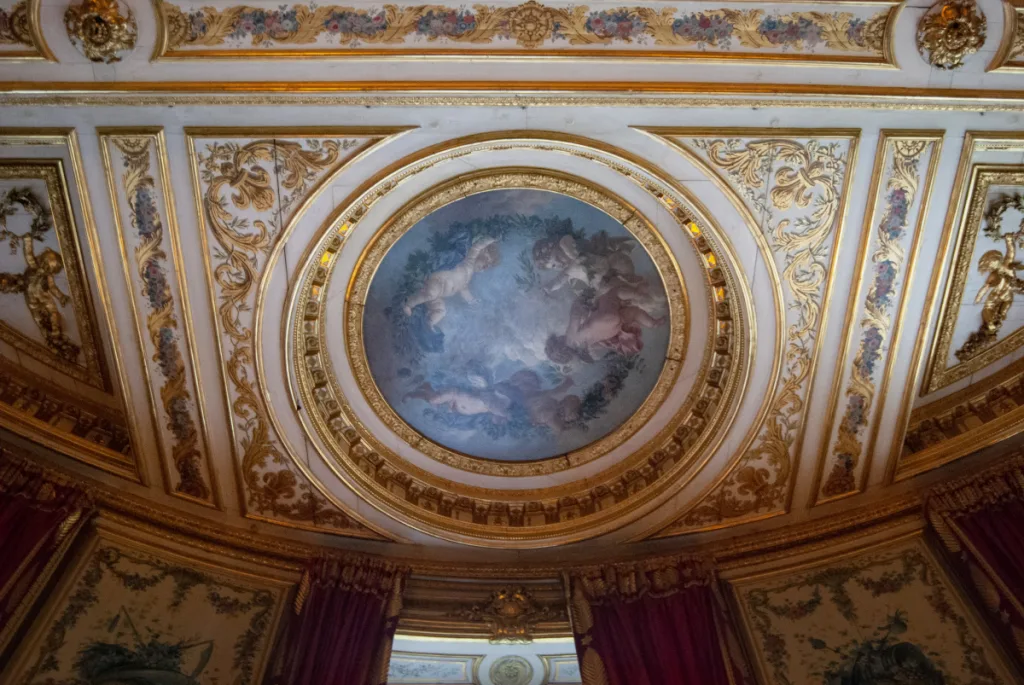 Photograph from the Palace of Fontainebleau.