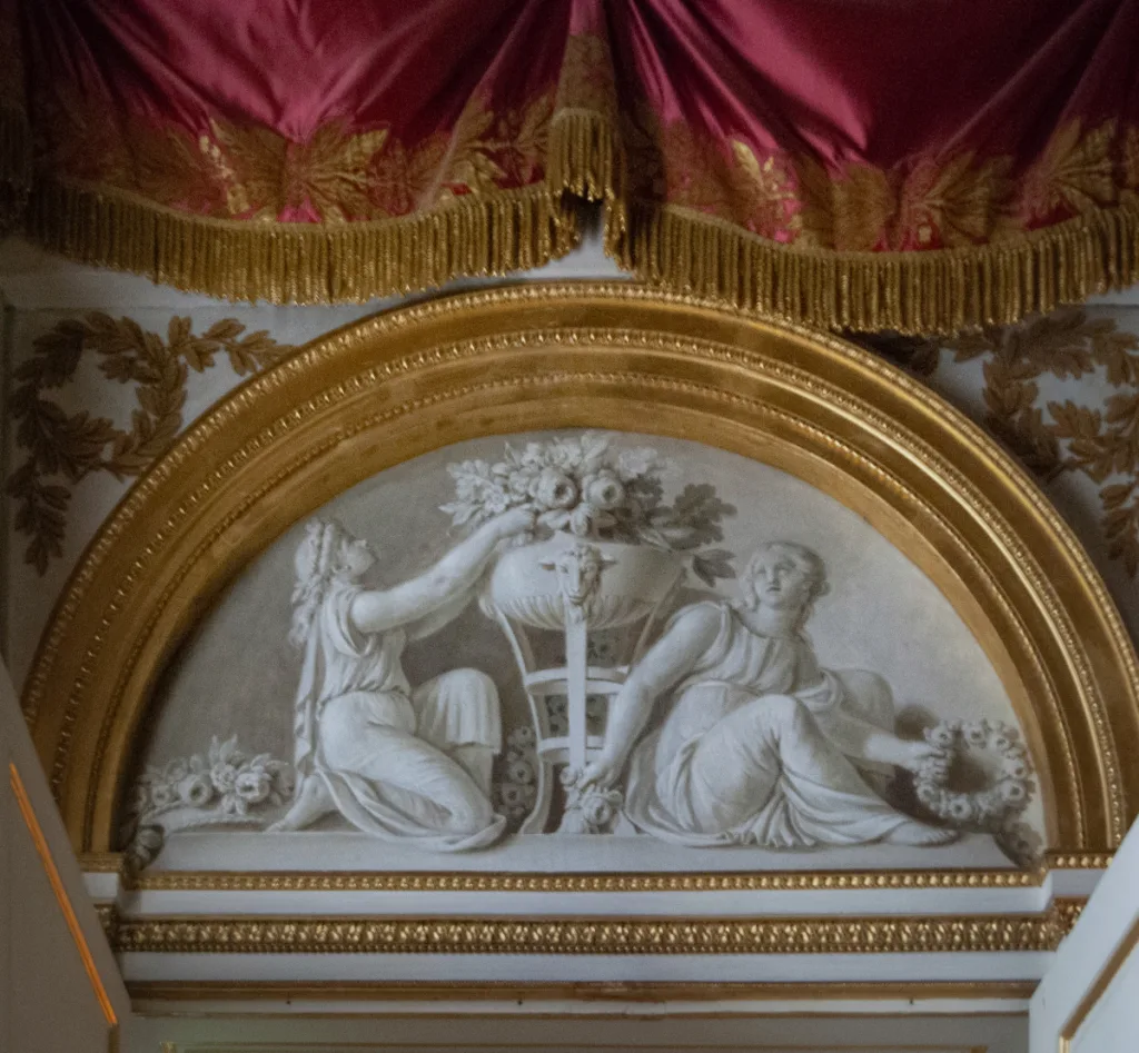 Photograph from the Palace of Fontainebleau.
