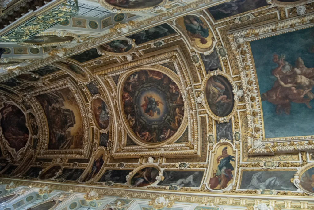 Photograph from the Chapel of the Trinity in the Palace of Fontainebleau.