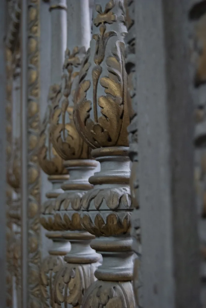 Photograph from the Chapel of the Trinity in the Palace of Fontainebleau.