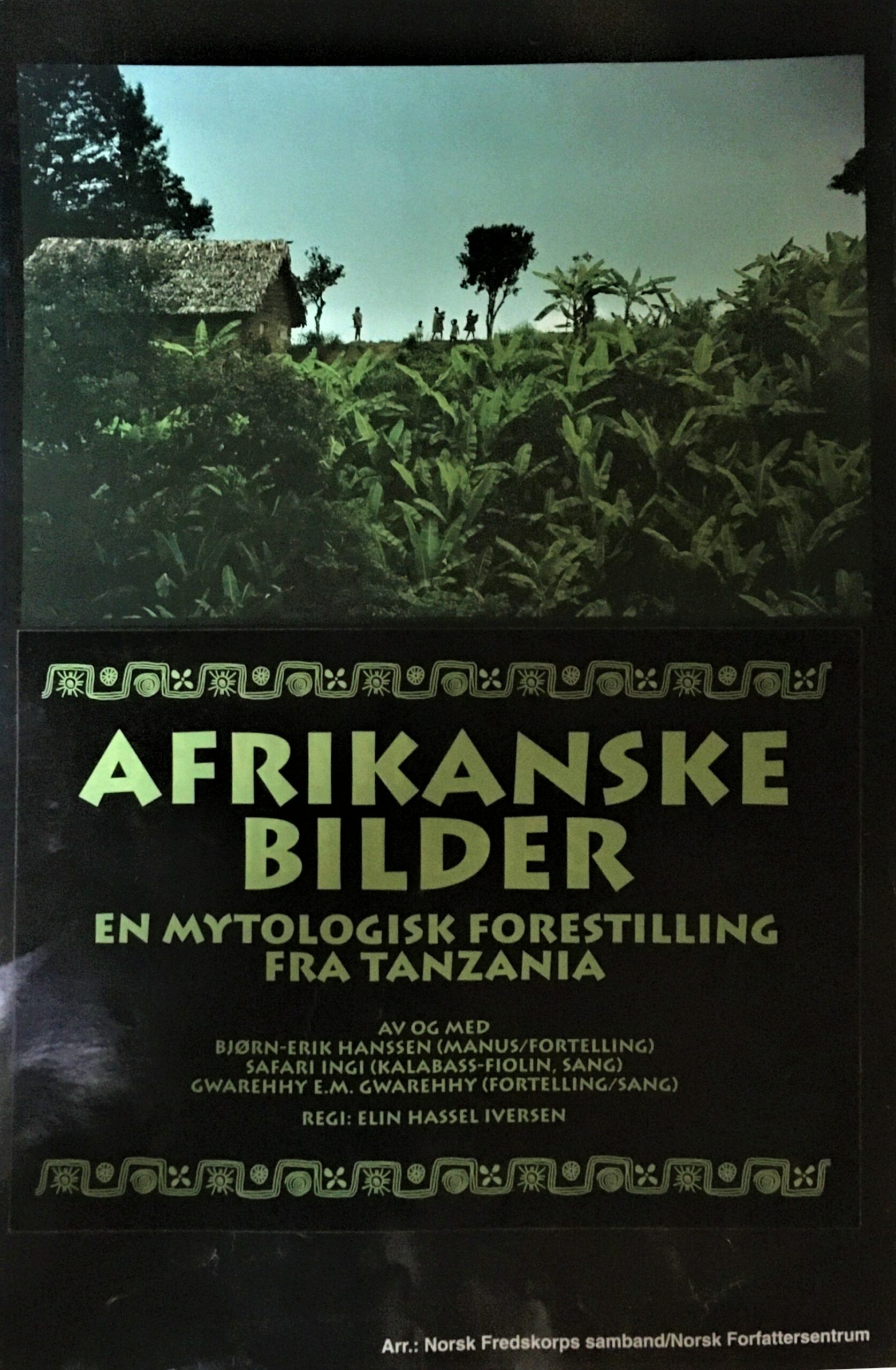 Afrikanske bilder plakat (2)