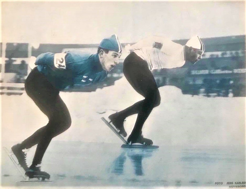 Vykort. VM 19-20 februari 1966 på Ullevi. (2)