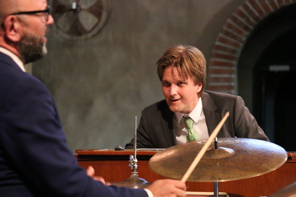 Andreas Hellvksit Ali Djeridi in Stora Tuna kyrka