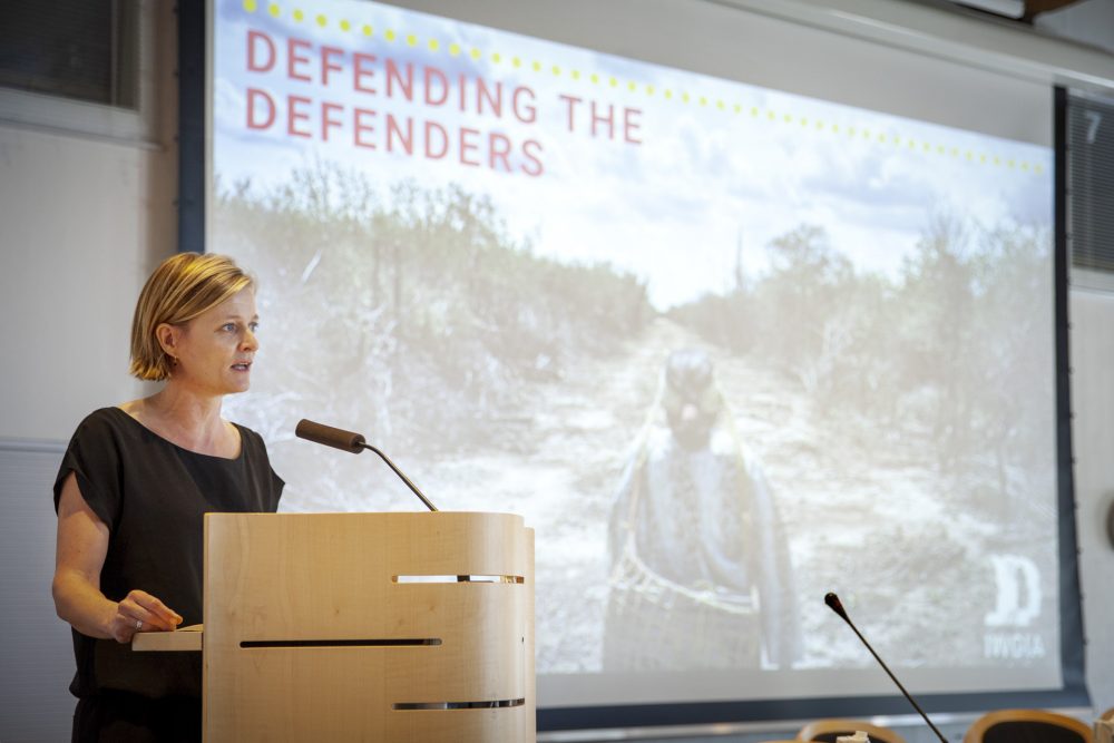 Julie Koch taler ved IWGIAs 50års konference