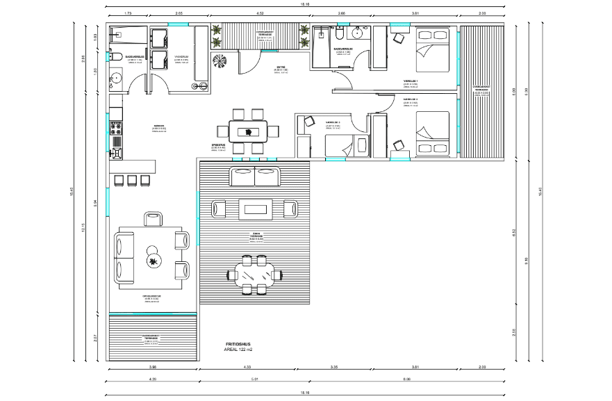 Floor plan 121 M2