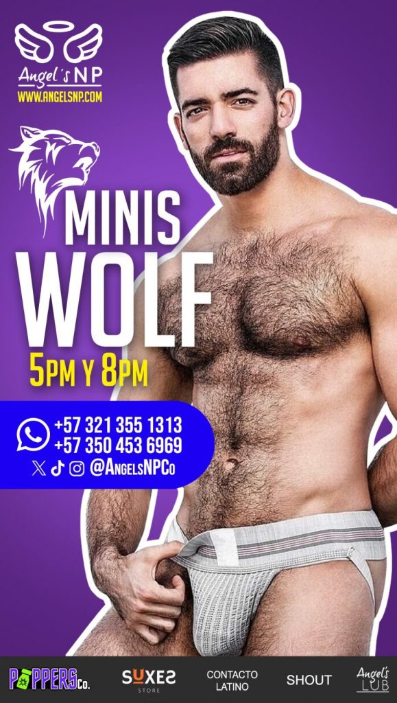 Flyer Wolf peludos2025