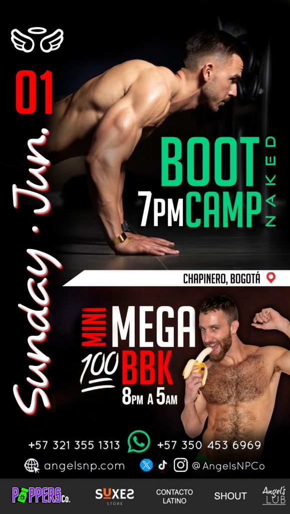 Flyer Boot Camp MiniMega Junio 2025