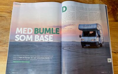 Dansk Camping Union fortæller om Bumle som base