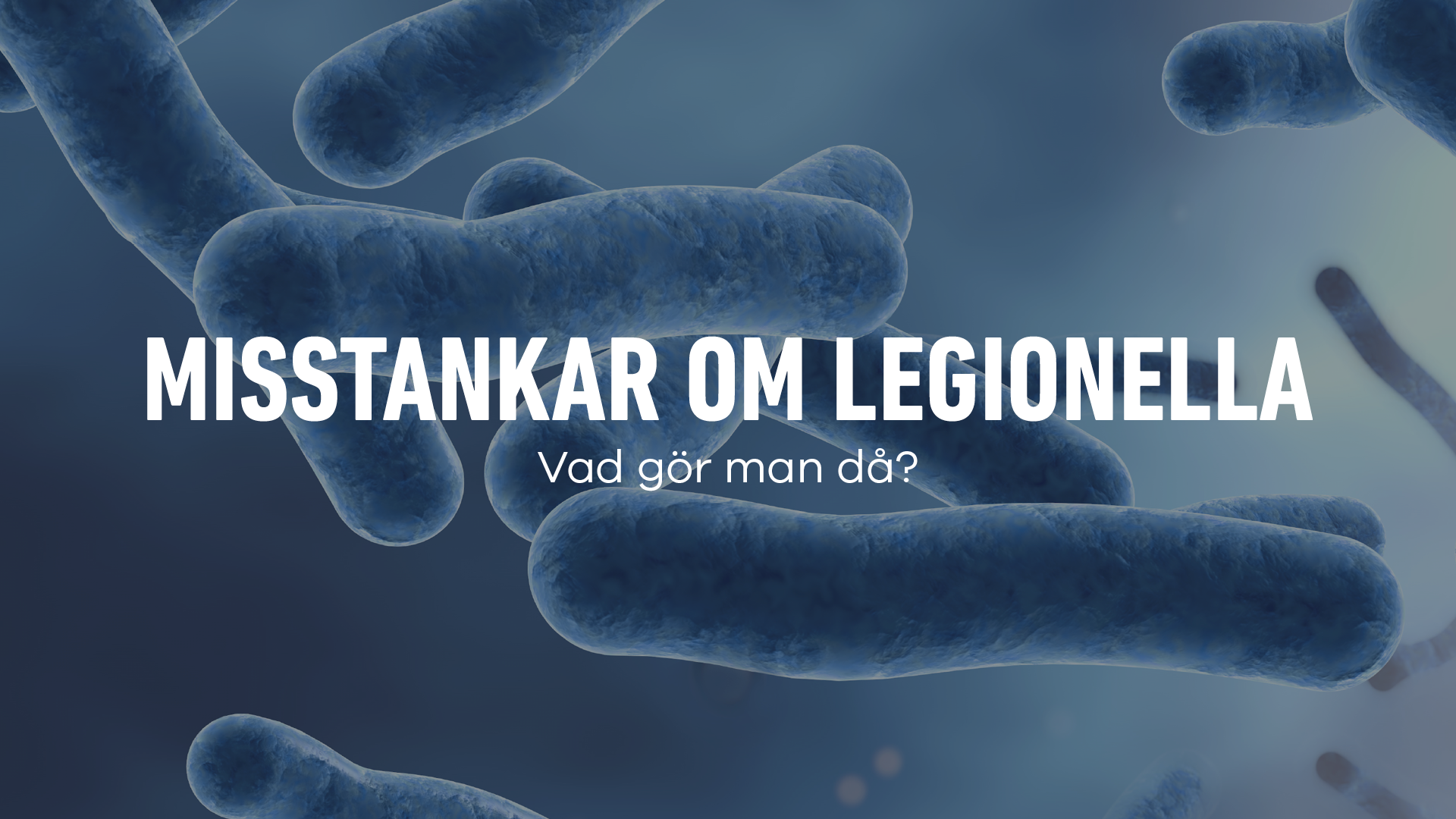 Misstänker Legionella