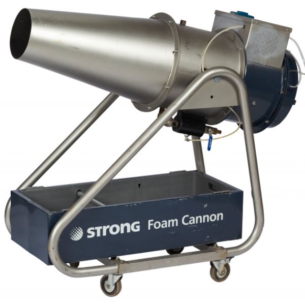 Strong skumkanon 220V til udlejning til skumfest og events på Fyn hos Anthonys Festudlejning