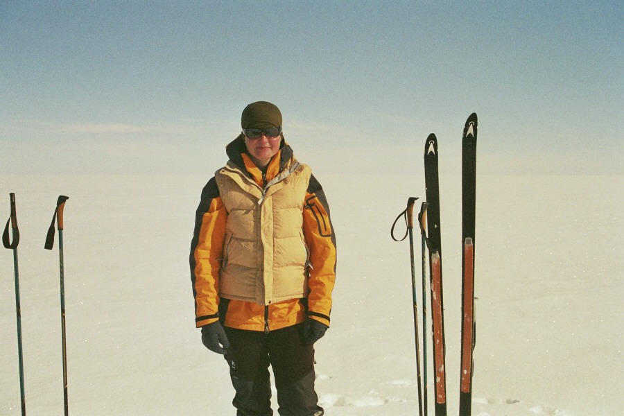 Cristine Silke Hansen on icecap expedition - Greenland
