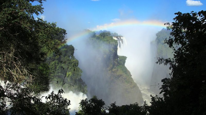 Mappa Geografica dello Zimbabwe