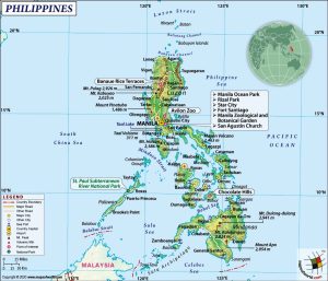 Geographic map of the Philippines: geography, climate, flora ...