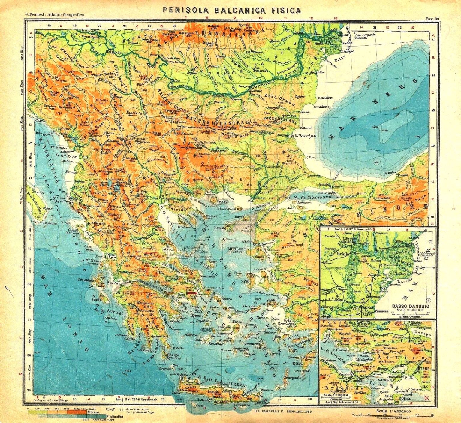 Geographic map of Greece geography, climate, flora, fauna