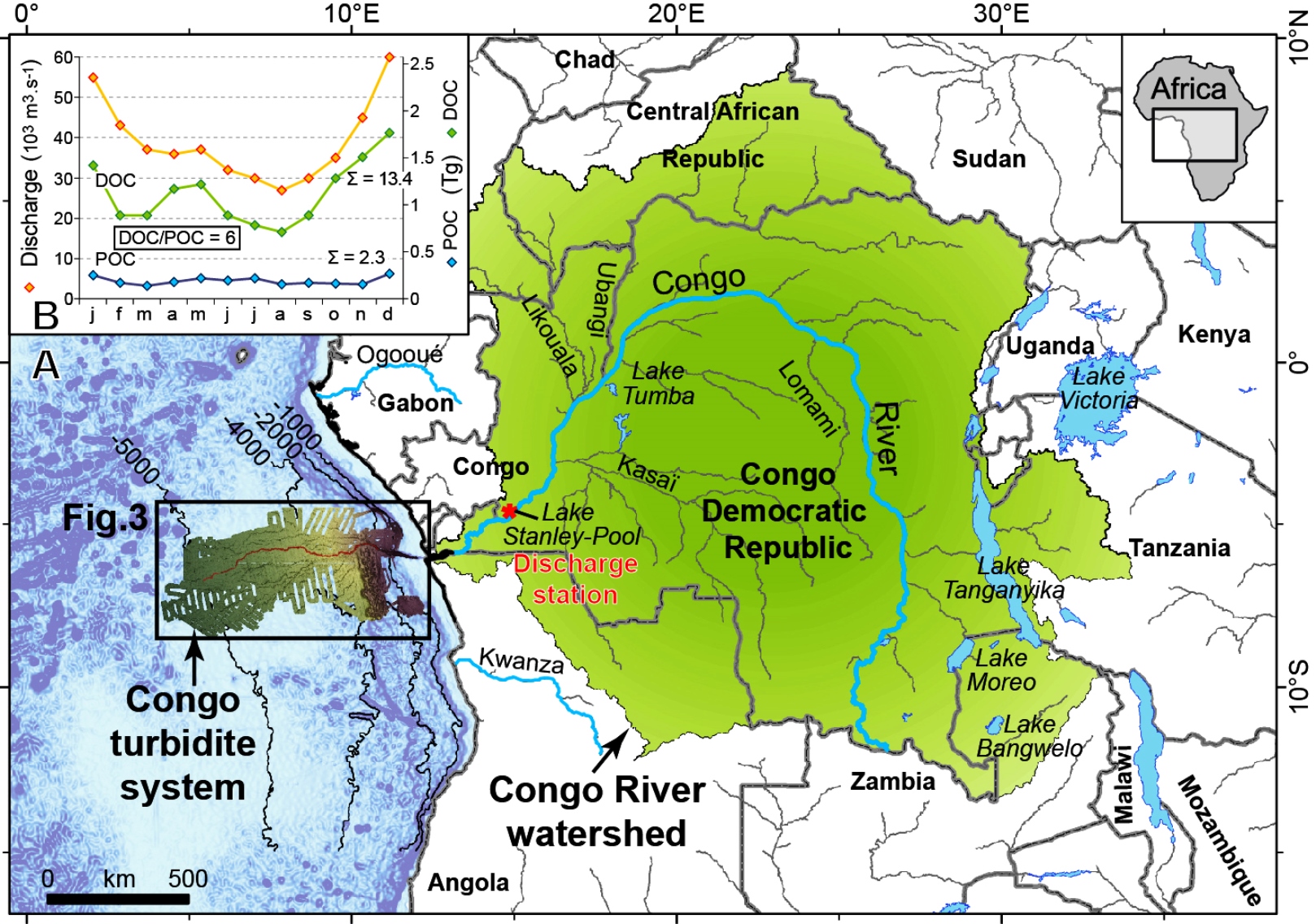 Río Congo: Etimología, Historia, Geografía, Flora, Fauna...