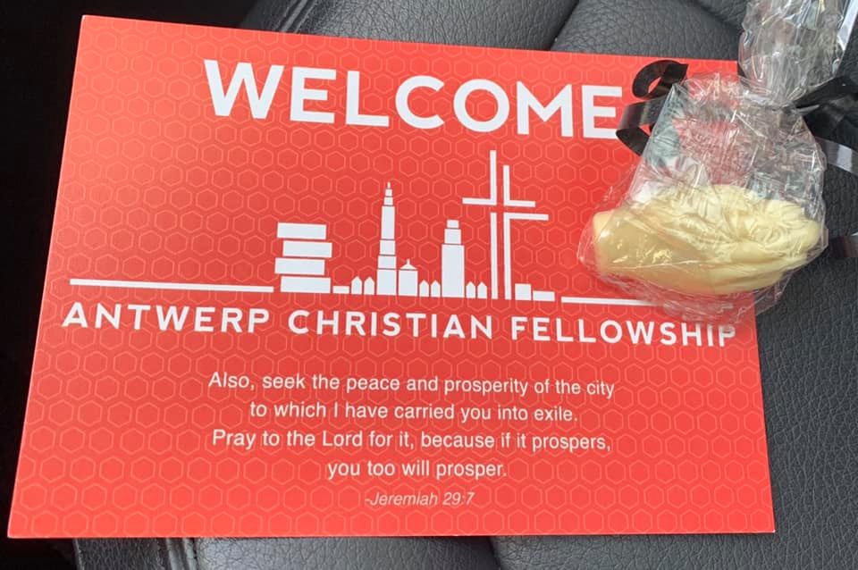 Special Gift and Connection Card Example