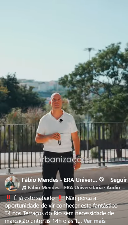 Apartamento T4 nos Terraços do Rio