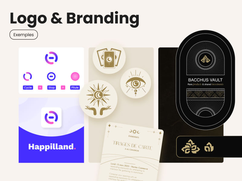 Création d'une Identité Visuelle - Branding Complet
