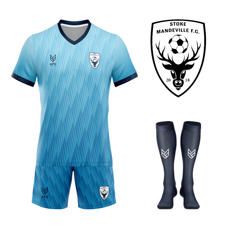 Stoke Mandeville FC Adult Football Kit Deal APX Performance