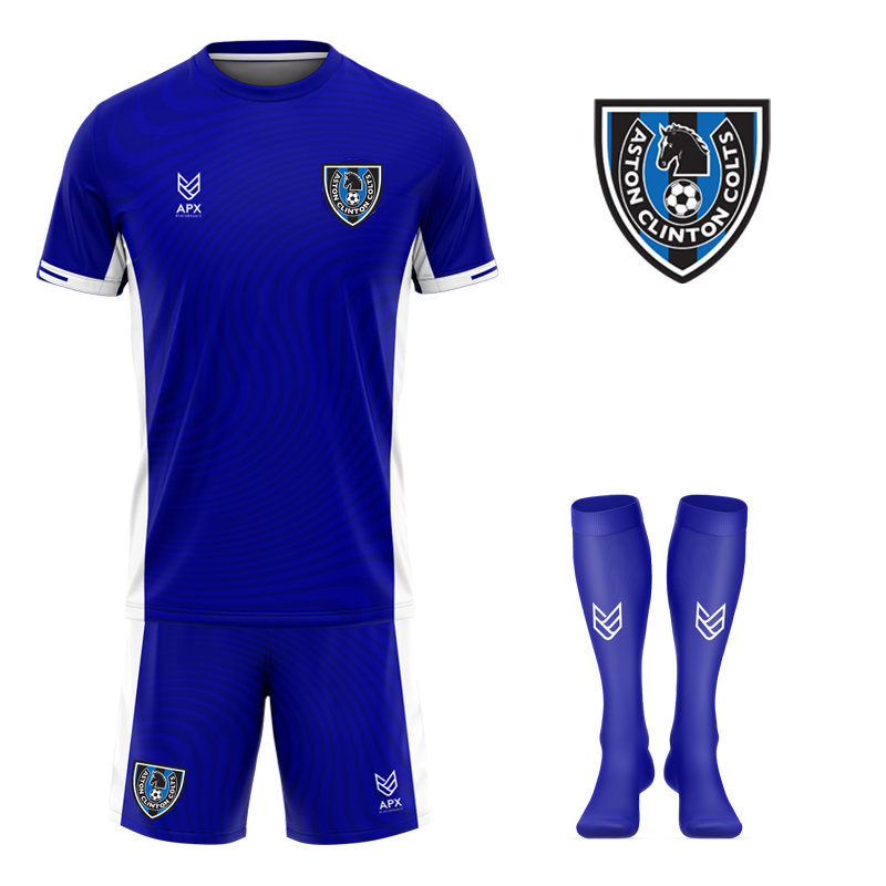 Aston Clinton Colts FC 23/24 Junior Home Match Kit Deal APX Performance