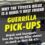 Why TOYOTA Hilux Advertises terrorism Stimulation Pictures?