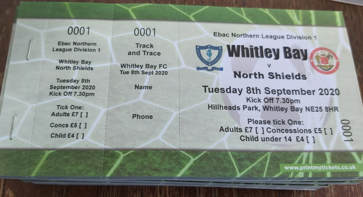 North Shields game will be all-ticket