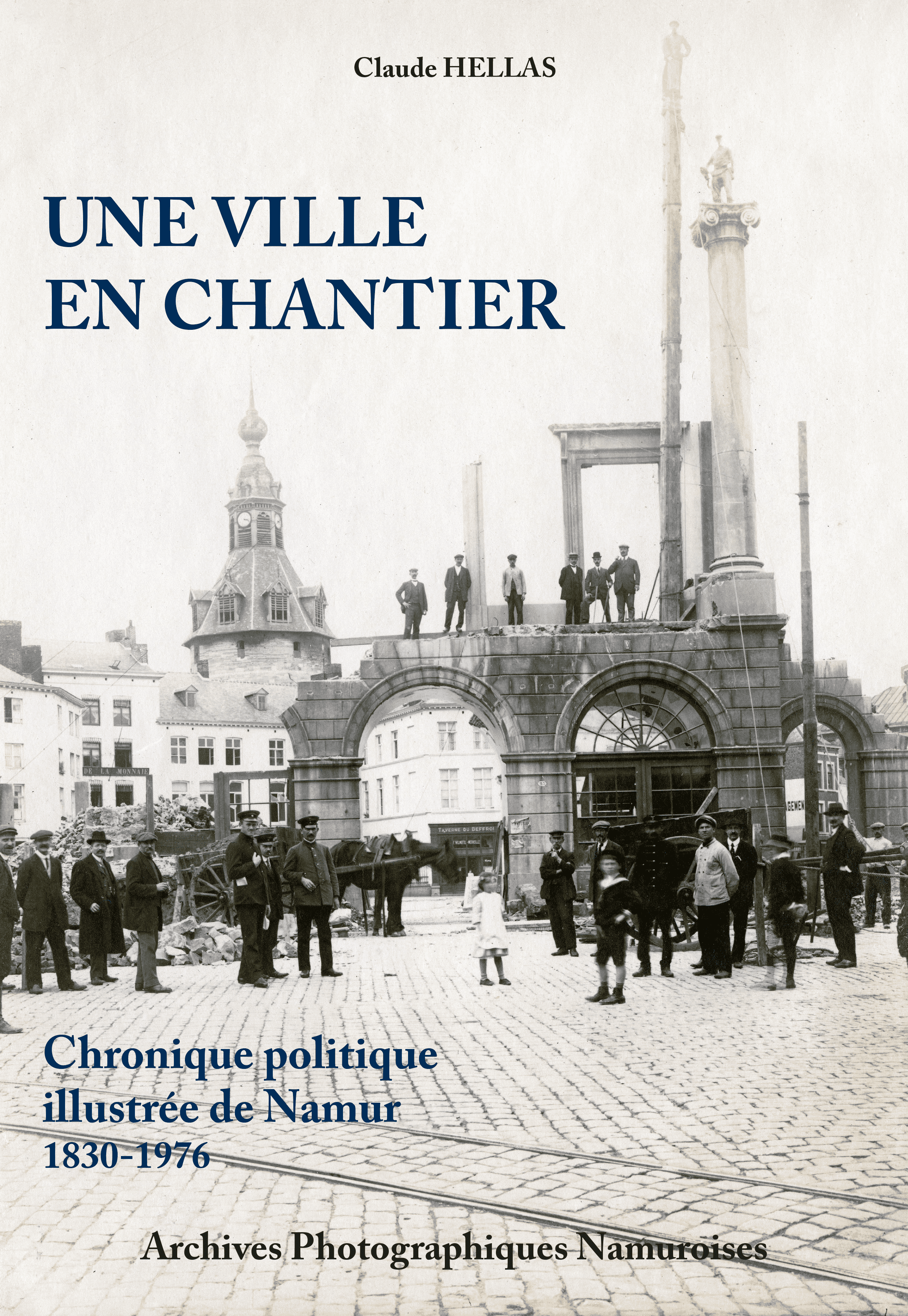 couverture Une ville en chantier