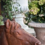 hästhuvud trädgårdsinspiration rost hortensia