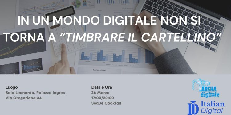 In un mondo digitale non si torna a “timbrare il cartellino”