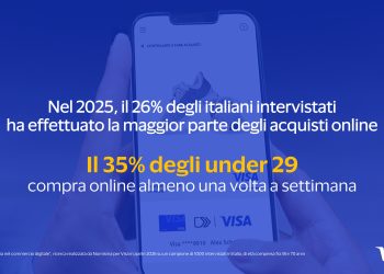 Studio Visa-Nomisma: e-commerce italiano in crescita a doppia cifra fino al 2030, con fiducia e sicurezza nei pagamenti digitali come leve chiave per lo sviluppo