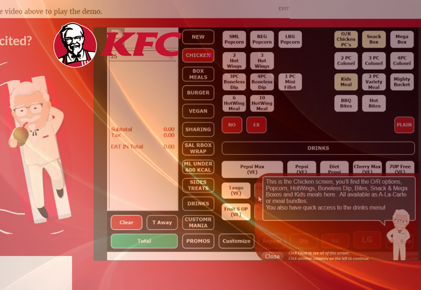 kfc aloha