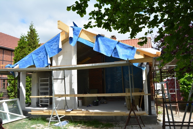 Før foto af hus inden tilbygning - Arkinaut ApS