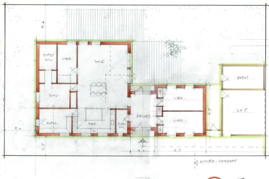 Tilbygning til pyramidetag - Arkinaut Arkitekt- og byggerådgivning Aps 01