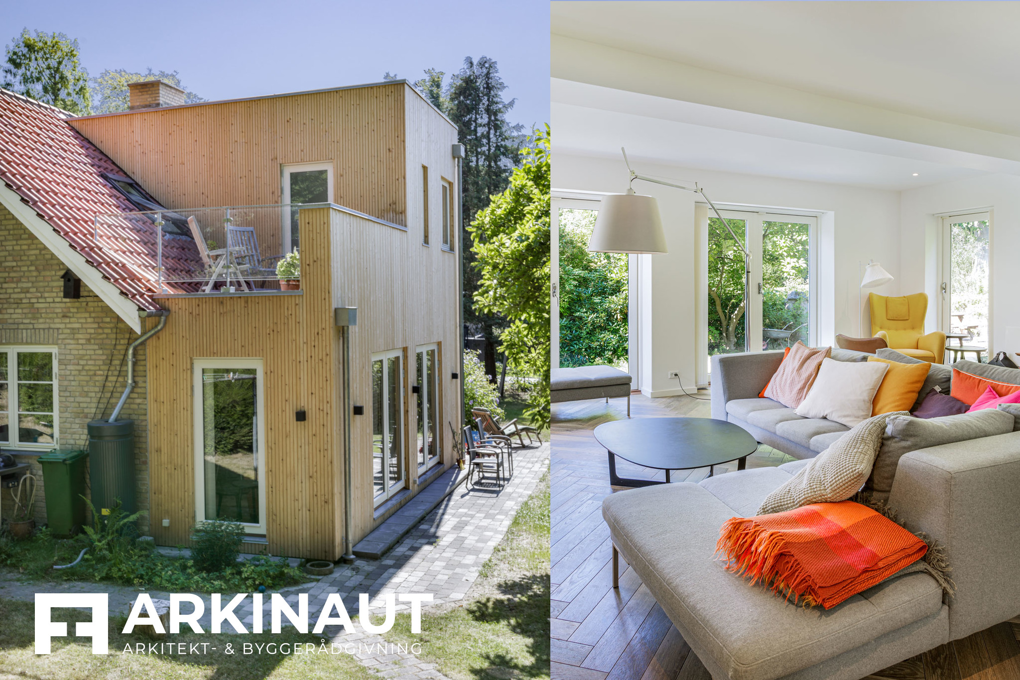 Tilbygning til 50'er villa - Arkinaut Arkitekt- og byggerådgivning Aps 1