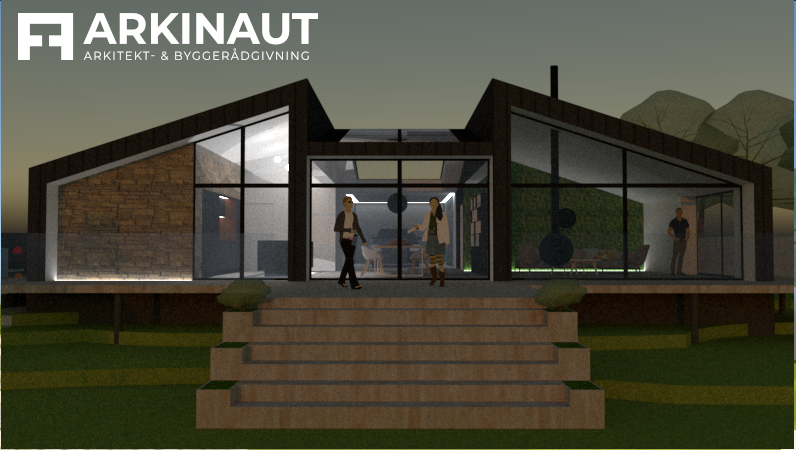 Arkitekttegnet villa med udsigt - Arkinaut Arkitekt- og byggerådgivning ApS 3