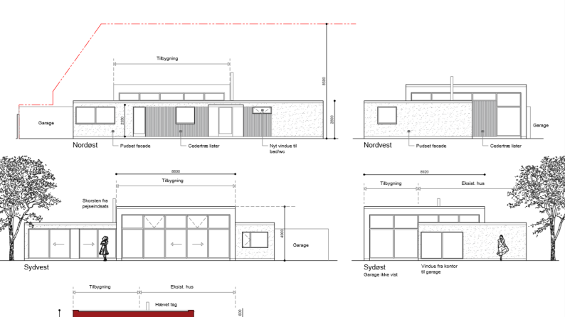 Tilbygning med centralt run - Arkinaut Arkitekter ApS 8