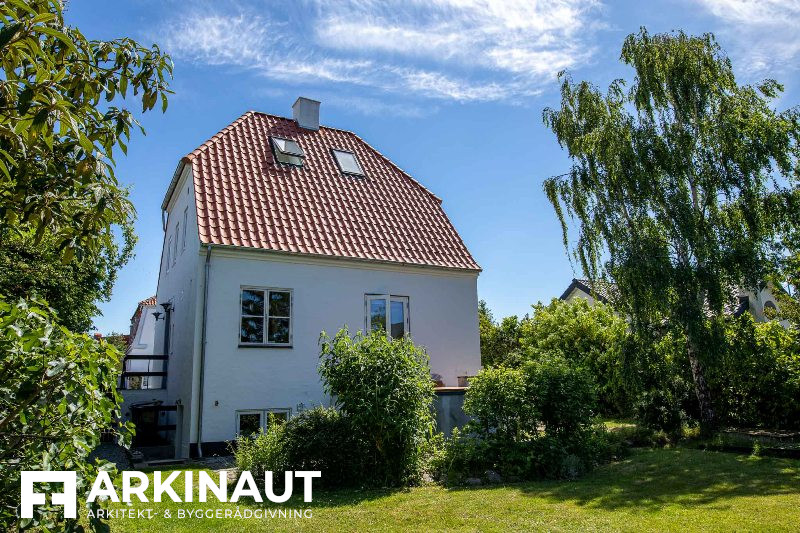 Nyt tag - tagrenovering af murermestervilla - Arkinaut arkitekt- og byggerådgivning ApS
