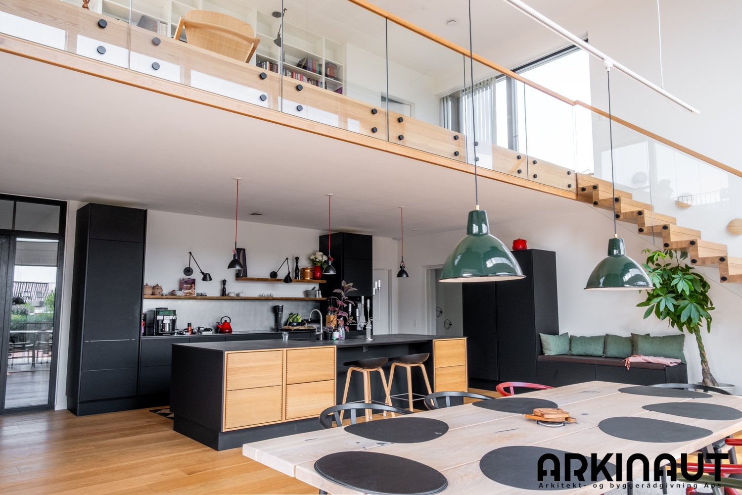 Om- og tilbygning i funkisstil med røde mursten - Arkinaut arkitekt- og byggerådgivning Aps 16