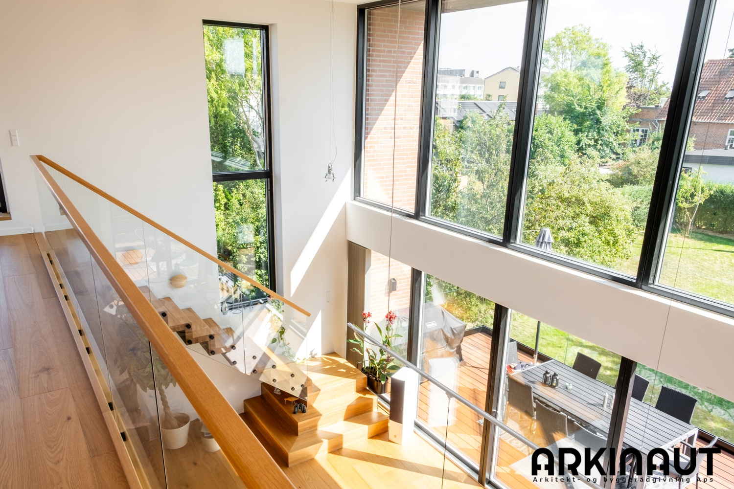 Om- og tilbygning i funkisstil med røde mursten - Arkinaut arkitekt- og byggerådgivning Aps 14