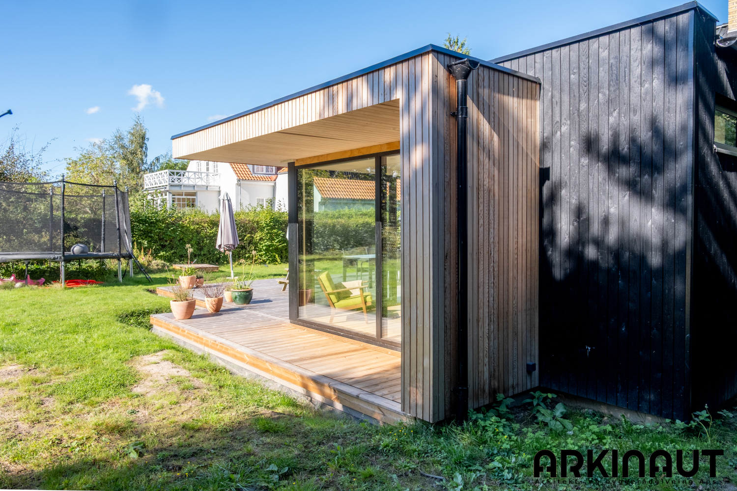 Tilbygning i "Louisianastil" - Arkinaut arkitekt- og byggerådgivning aps - 4