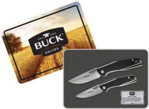 Buck 246 og 247 knivsæt i metalæske