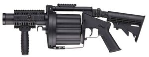 6 skuds 40 mm granatkaster til airsoft og paintball