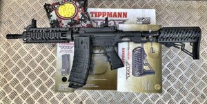 Tippmann TMC .50 cal paintballmarkør med 0,22 liter lufttank