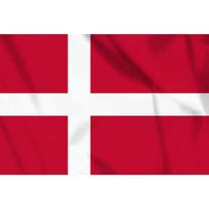 Dannebrogsflag af polyester 100 x 150 cm