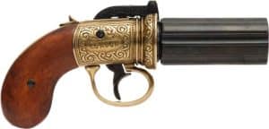 Britisk Pepperbox Pistol