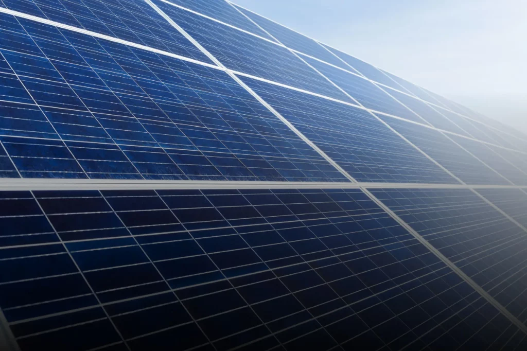 Produktvisning af solceller til Erhverv