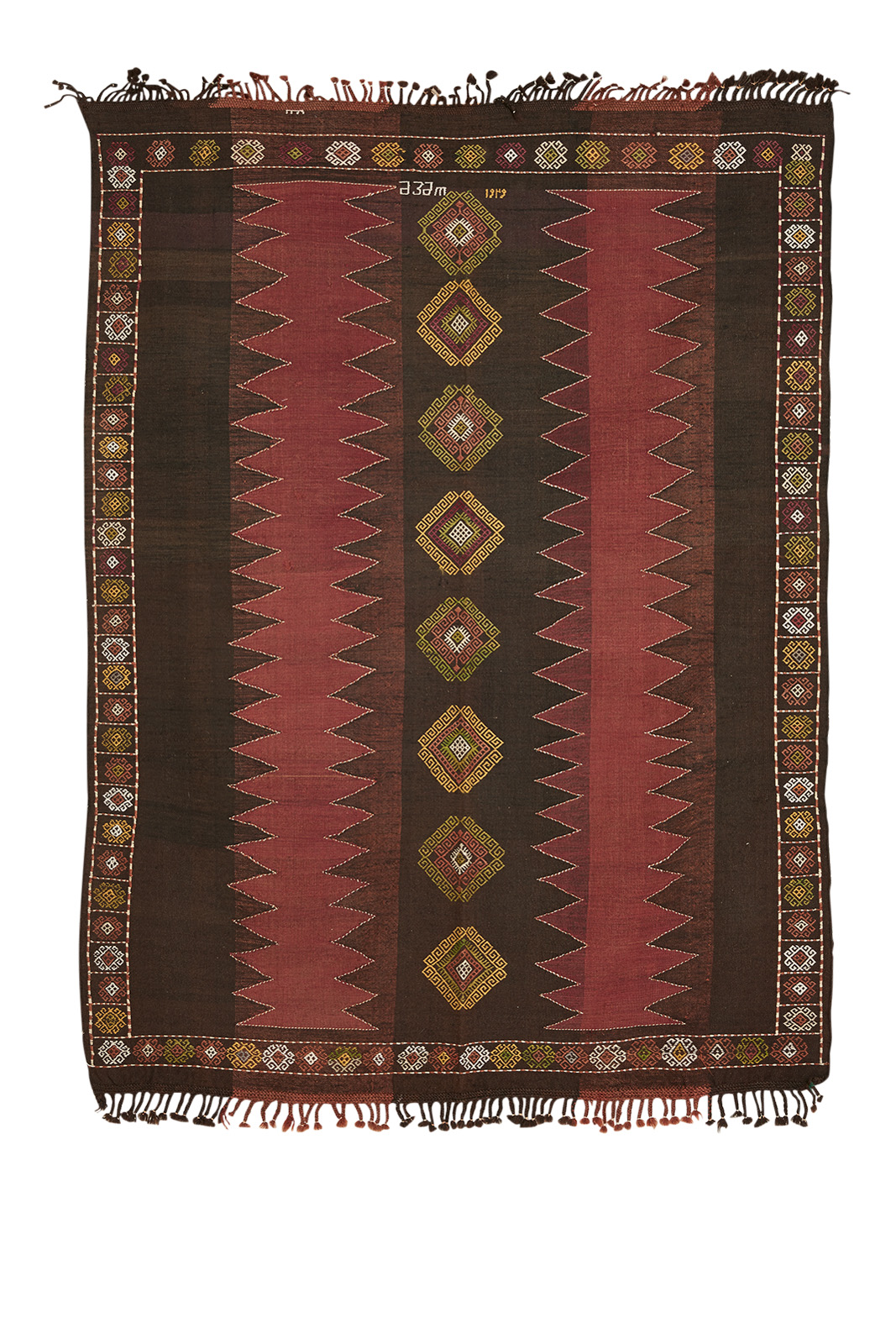 2760 KAUKASISK/UZBEKISK - 150 X 210 - CA- ÅRSTAL 1960'ERNE