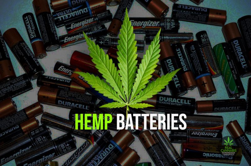 A detailed working method to produce sustainable, safe batteries from hemp